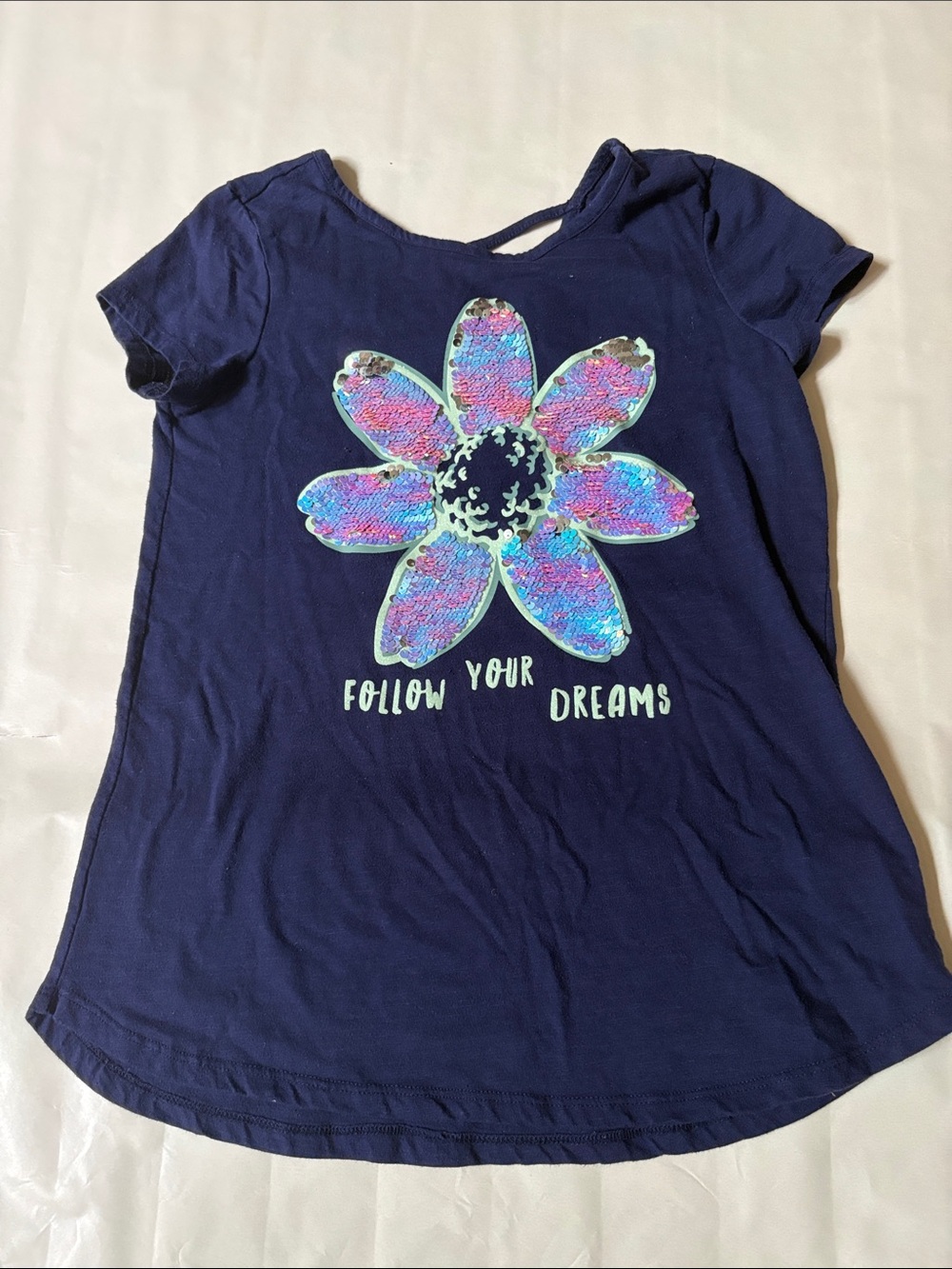 Girls Long sleeve and Shirt sleeve tees 10-12 years - Picture 4 of 6
